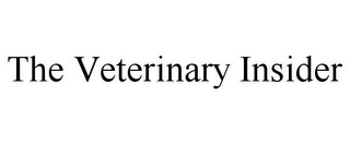 THE VETERINARY INSIDER