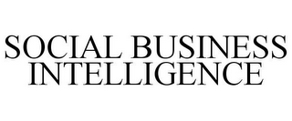 SOCIAL BUSINESS INTELLIGENCE
