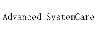 ADVANCED SYSTEMCARE