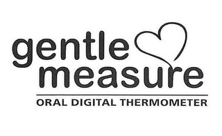 GENTLE MEASURE ORAL DIGITAL THERMOMETER