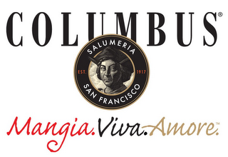 COLUMBUS SALUMERIA SAN FRANCISCO EST. 1917 MANGIA.VIVA.AMORE.