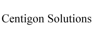 CENTIGON SOLUTIONS