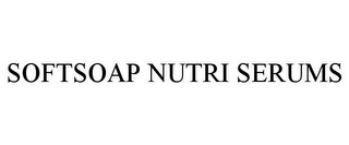 SOFTSOAP NUTRI SERUMS