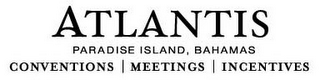 ATLANTIS PARADISE ISLAND, BAHAMAS CONVENTIONS MEETINGS INCENTIVES