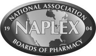 NAPLEX 1904 NATIONAL ASSOCIATION BOARDS OF PHARMACY