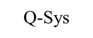 Q-SYS