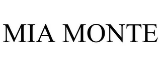 MIA MONTE