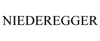 NIEDEREGGER