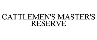 CATTLEMEN'S MASTER'S RESERVE