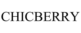 CHICBERRY