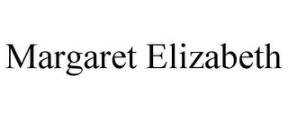 MARGARET ELIZABETH