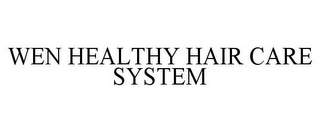 WEN HEALTHY HAIR CARE SYSTEM