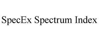 SPECEX SPECTRUM INDEX