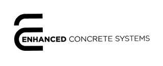 ECS ENHANCED CONCRETE SYSTEMS