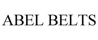 ABEL BELTS