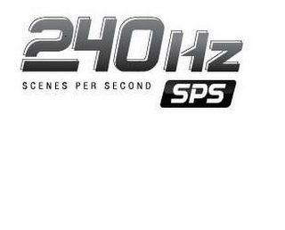 240 HZ SPS SCENES PER SECOND