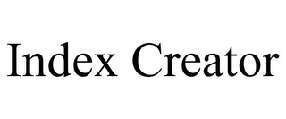 INDEX CREATOR