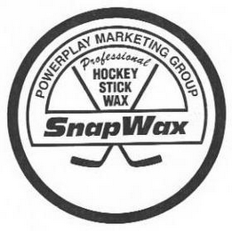 SNAPWAX POWERPLAY MARKETING GROUP PROFESSIONAL HOCKEY STICK WAX