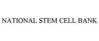 NATIONAL STEM CELL BANK