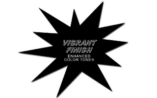 VIBRANT FINISH ENHANCED COLOR TONES