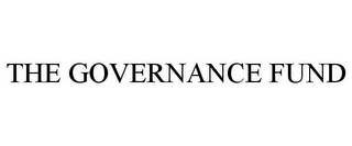 THE GOVERNANCE FUND