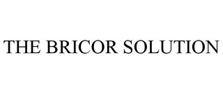 THE BRICOR SOLUTION