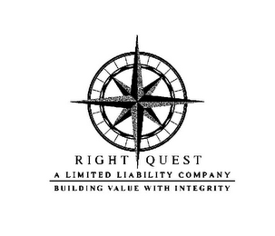 RIGHT QUEST A LIMITED LIABILITY COMPANY BUILDING VALUE WITH INTEGRITY