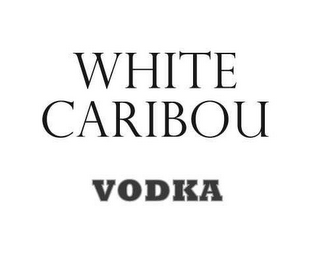 WHITE CARIBOU VODKA