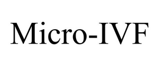 MICRO-IVF