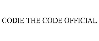 CODIE THE CODE OFFICIAL