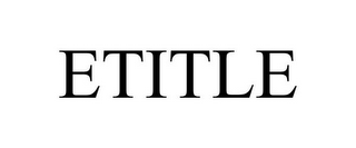 ETITLE