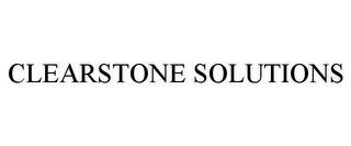 CLEARSTONE SOLUTIONS