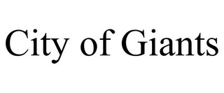 CITY OF GIANTS