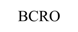 BCRO
