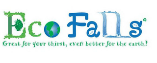 ECO FALLS GREAT FOR YOUR THIRST, EVEN BETTER FOR THE EARTH!