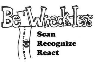 BE WRECK-LESS SCAN RECOGNIZE REACT