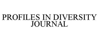 PROFILES IN DIVERSITY JOURNAL