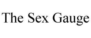 THE SEX GAUGE