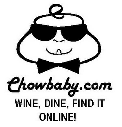 CHOWBABY.COM WINE, DINE, FIND IT ONLINE!