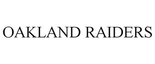 OAKLAND RAIDERS