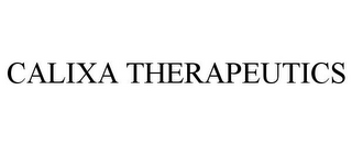 CALIXA THERAPEUTICS