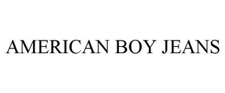 AMERICAN BOY JEANS