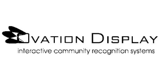 OVATION DISPLAY INTERACTIVE COMMUNITY RECOGNITION SYSTEMS