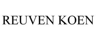 REUVEN KOEN