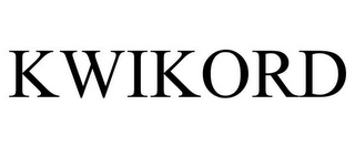 KWIKORD