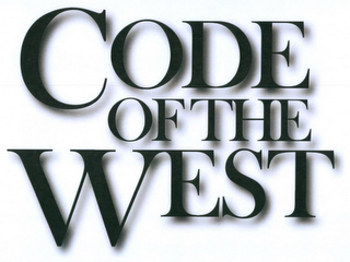 CODE OF THE WEST