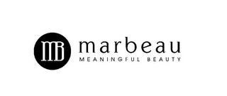 MB MARBEAU MEANINGFUL BEAUTY