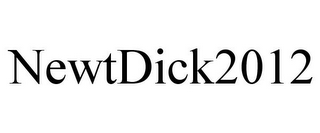 NEWTDICK2012