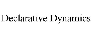 DECLARATIVE DYNAMICS