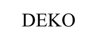 DEKO